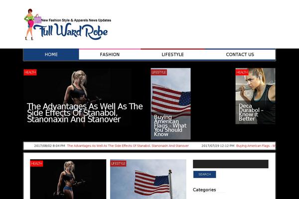 Meganews theme site design template sample