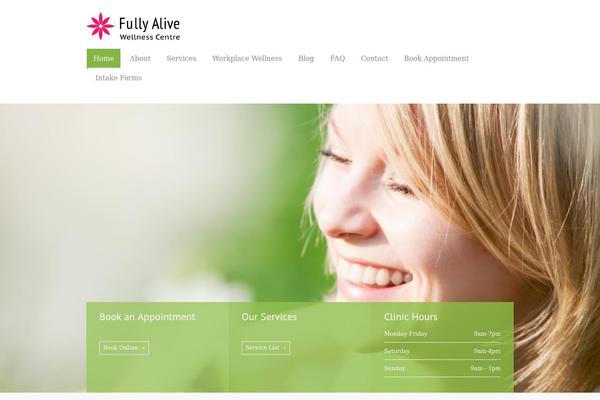 MediCenter theme site design template sample