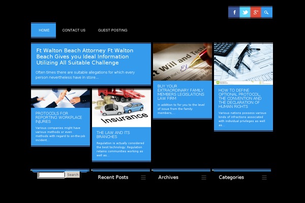 Surfarama theme site design template sample