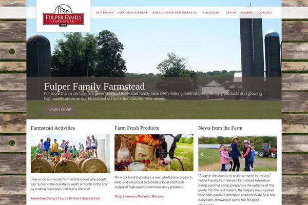 Patricia theme site design template sample