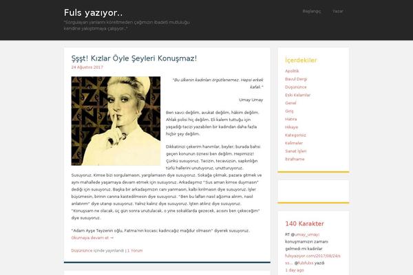 Author theme site design template sample
