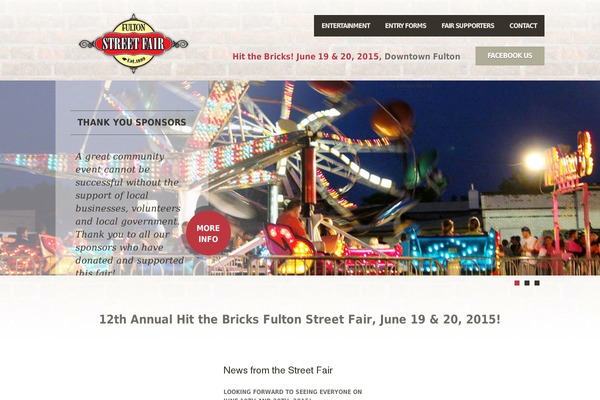 Feast theme site design template sample