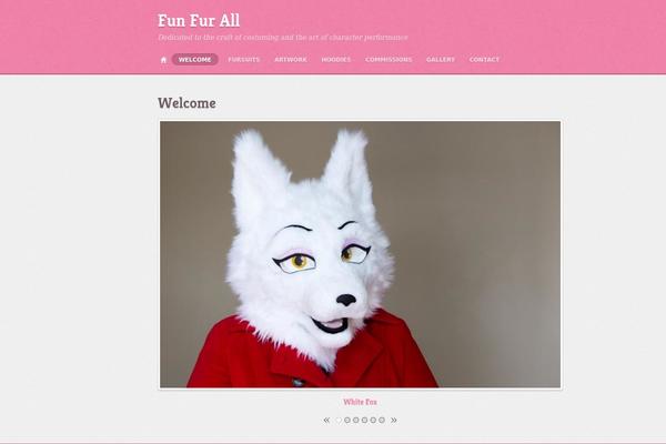 Minblr theme site design template sample