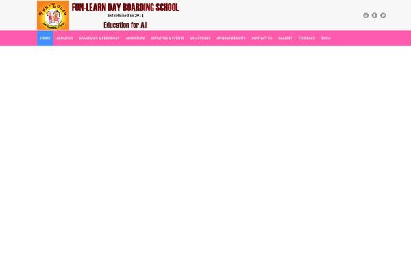 Jupiter Child theme site design template sample
