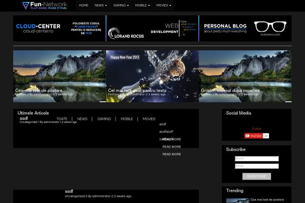 Site using Fb-page-slider plugin