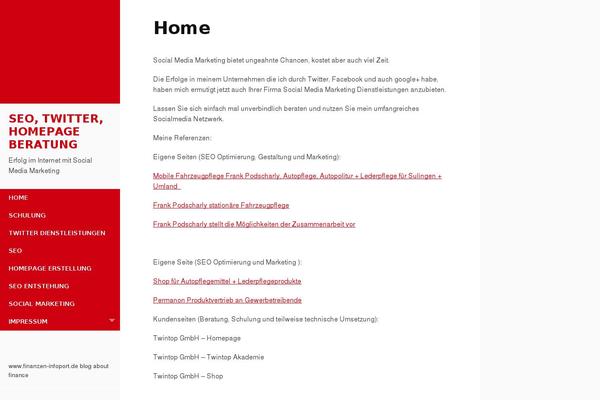 Adaption theme site design template sample