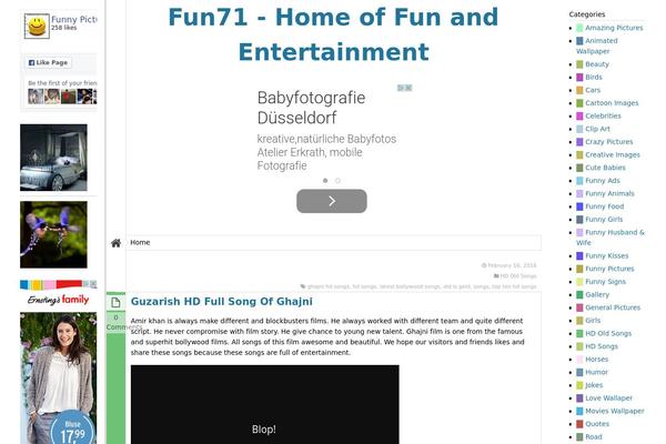 Boozurk theme site design template sample