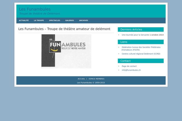 Blue Planet theme site design template sample