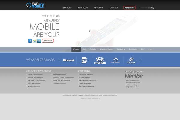 FAM theme site design template sample