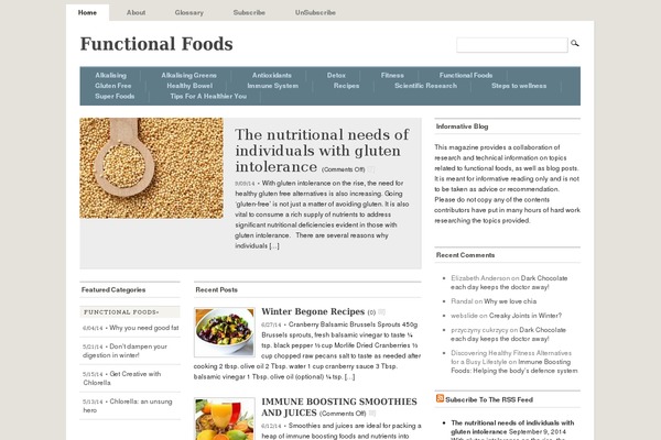 Mimbo theme site design template sample