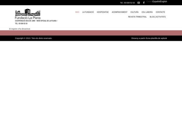 Charitas theme site design template sample