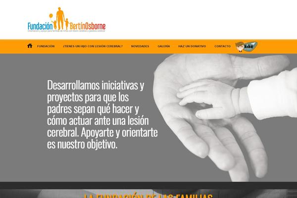 fundacionbertinosborne.org site used Socialwelfare