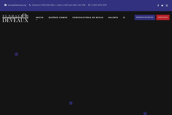 Chariti-child theme site design template sample