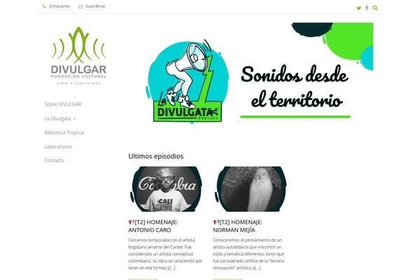 Vertikal theme site design template sample