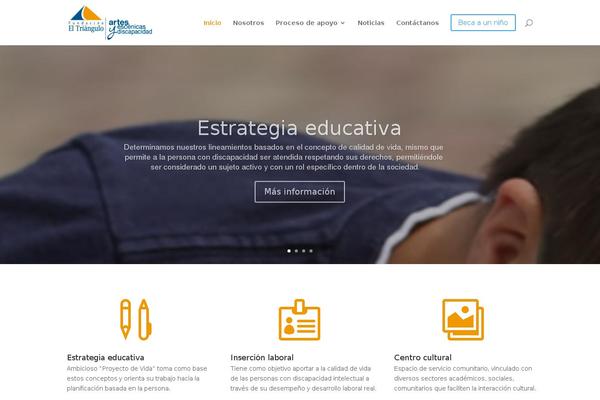 fundacioneltriangulo.org site used Clouder7