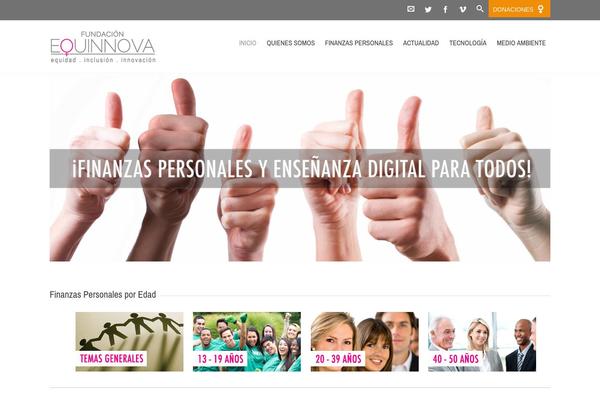 Charitas theme site design template sample