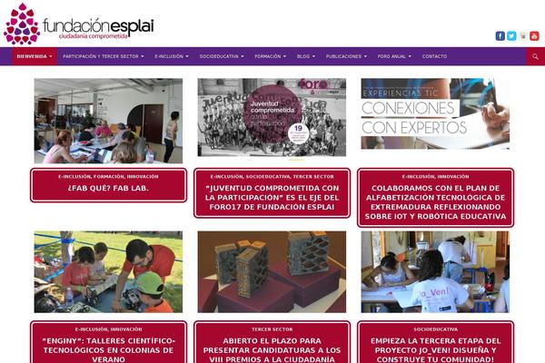 Site using Fundesplai-extra plugin