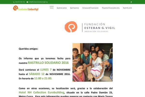 Relief theme site design template sample