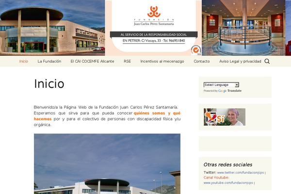 Site using Asesor de Cookies para normativa española plugin