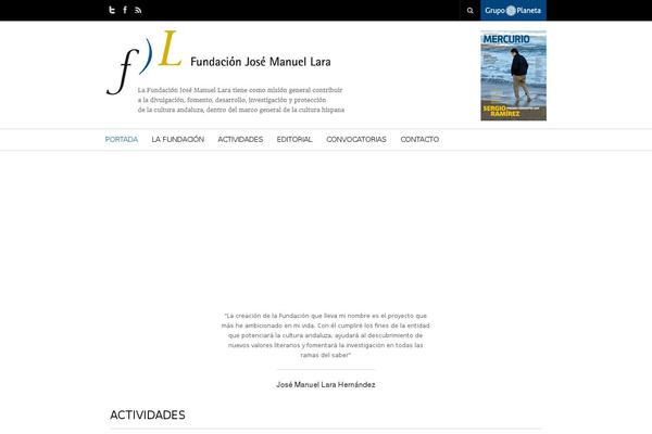 fundacionjmlara.es site used Reatro