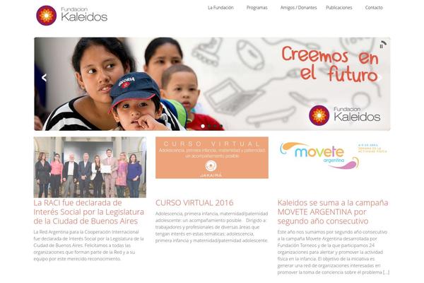 fundacionkaleidos.org site used Kaleidos