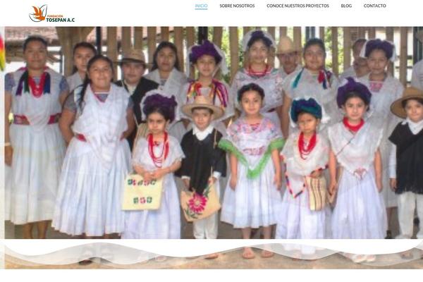 fundaciontosepan.org site used Skyline-wp