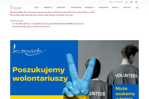 Fortuna theme site design template sample