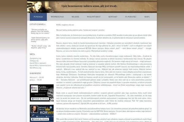 Politician theme site design template sample