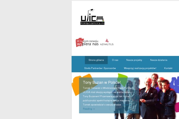 fundacjaulica.pl site used Catch Kathmandu