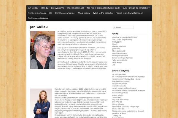 Neuro theme site design template sample