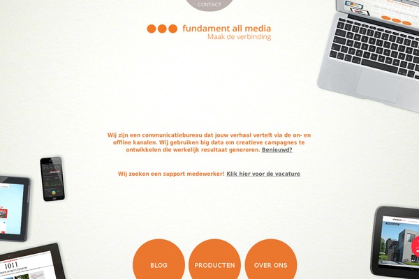 fundament.nl site used Fundament