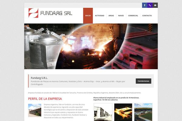 CoWorker theme site design template sample