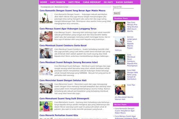 Nyeo theme site design template sample