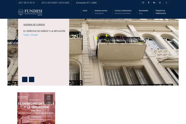 University theme site design template sample