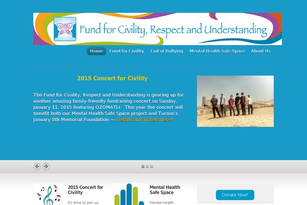 Inspire theme site design template sample