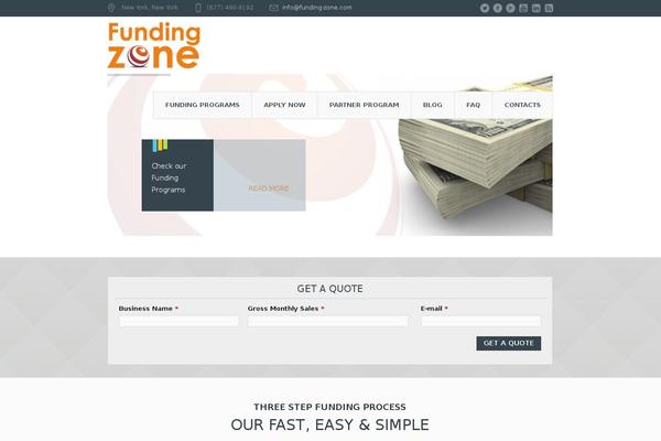 Finance Business theme site design template sample