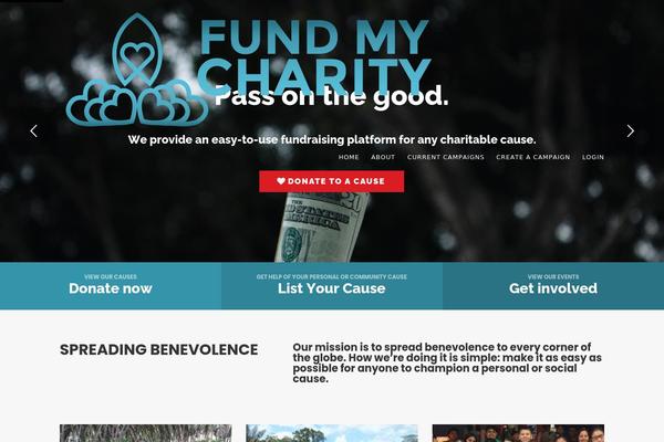 Site using Charitable-recurring plugin
