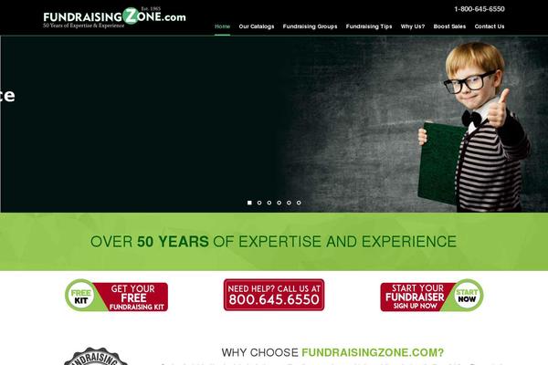 fundraisingzone.com site used Focuson-child