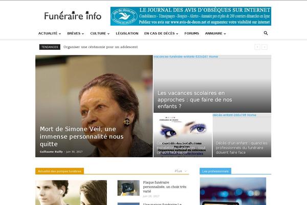 funeraire-info.fr site used Lo