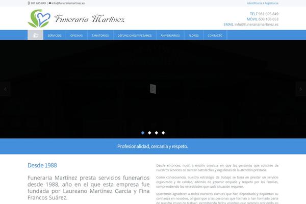 Klaus theme site design template sample