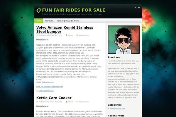 Iva theme site design template sample