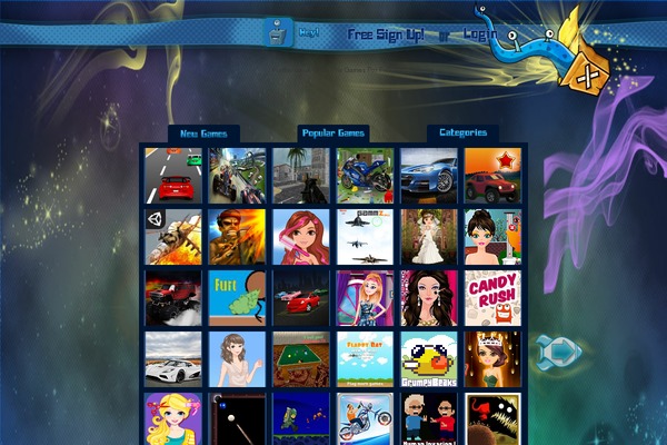 Spacebox theme site design template sample