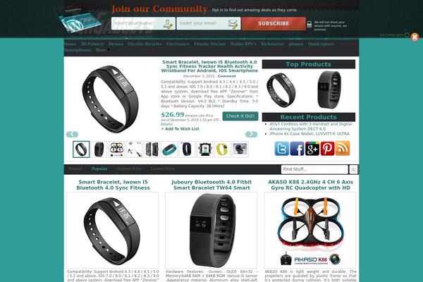 Covert Store Builder theme site design template sample
