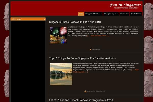 Suffusion theme site design template sample