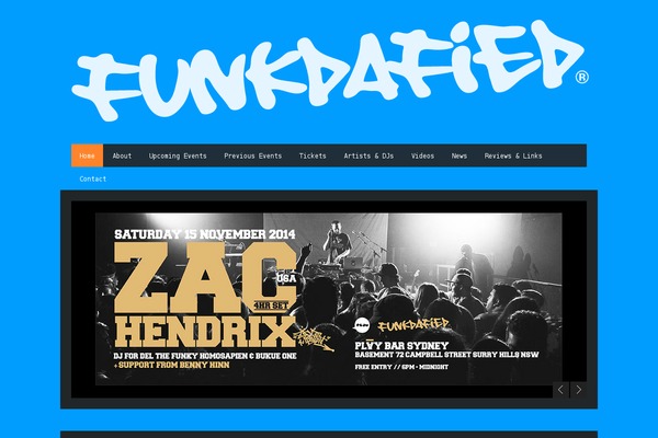 Soundboard theme site design template sample