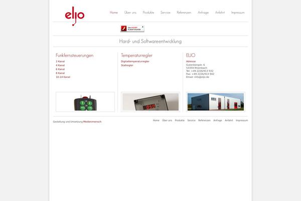 Delericon theme site design template sample