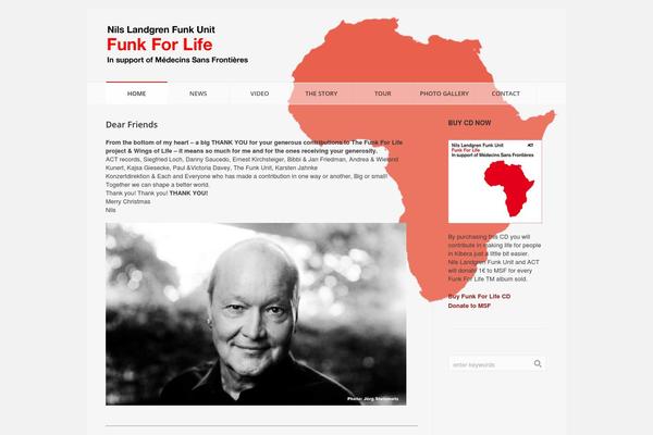 Riviera theme site design template sample