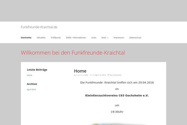 tpSunrise theme site design template sample