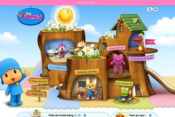 funkid.vn site used Kiddo Turf
