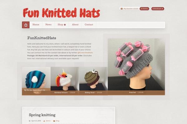 Artificer theme site design template sample